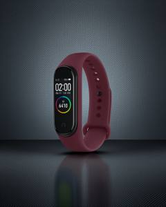 Xiaomi Mi Band 4 Klasik Kordon - Mürdüm
