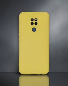 General Mobile Gm 20 Kılıf Nano İçi Kadife Silikon - Sarı