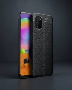 Samsung Galaxy A02s Kılıf Auto Focus Kapak - Siyah