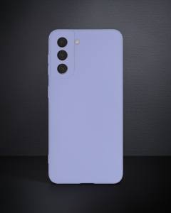 Samsung Galaxy S21 Kılıf Nano İçi Kadife Silikon - Lila