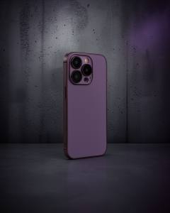 Apple İphone 13 Pro Max Kılıf Armada Lensli Kapak - Derin Mor