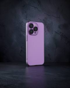 Apple İphone 13 Pro Max Kılıf Armada Lensli Kapak - Mor