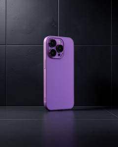 Apple İphone 14 Pro Max Kılıf Armada Lensli Kapak - Mor