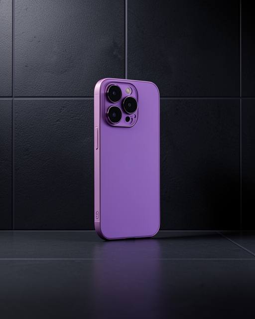 Apple İphone 14 Pro Max Kılıf Armada Lensli Kapak - Mor