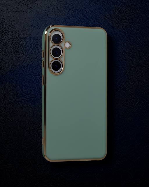 Samsung Galaxy S24 Plus Kılıf Volet Silikon - Açık Yeşil