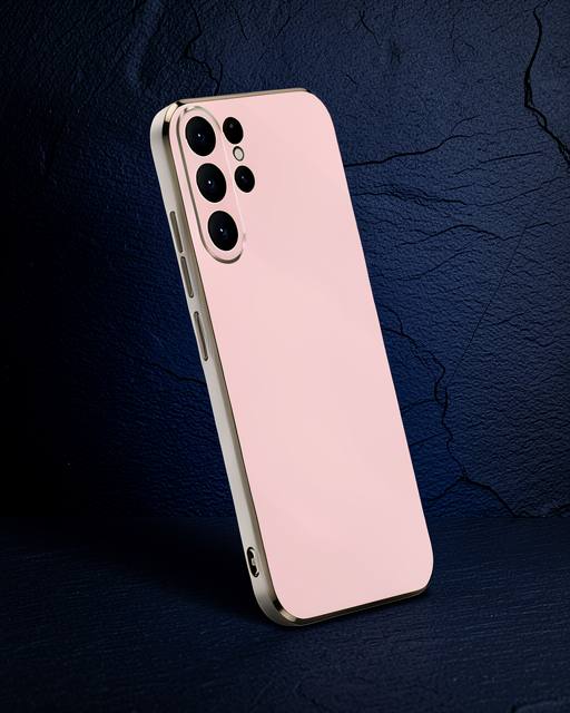 Samsung Galaxy S24 Ultra Kılıf Volet Silikon - Pembe