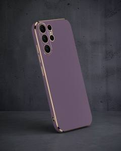 Samsung Galaxy S24 Ultra Kılıf Volet Silikon - Mor