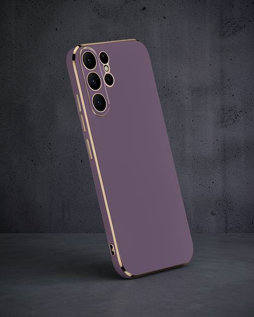 Samsung Galaxy S24 Ultra Kılıf Volet Silikon - Mor