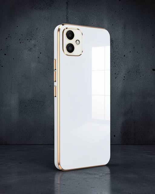 Samsung Galaxy A05 Kılıf Volet Silikon - Beyaz