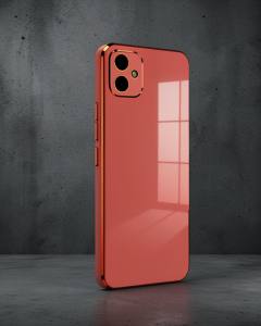 Samsung Galaxy A05 Kılıf Volet Silikon - Kırmızı
