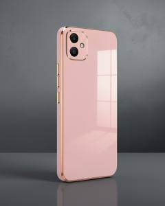 Samsung Galaxy A05 Kılıf Volet Silikon - Pembe