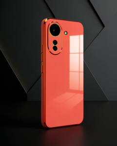 Xiaomi Redmi 13c Kılıf Volet Silikon - Kırmızı