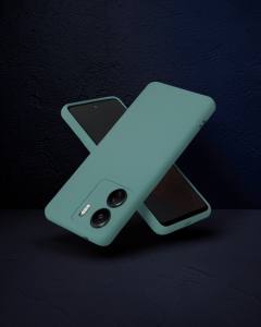 Xiaomi Redmi 13c Kılıf First Silikon - Koyu Yeşil
