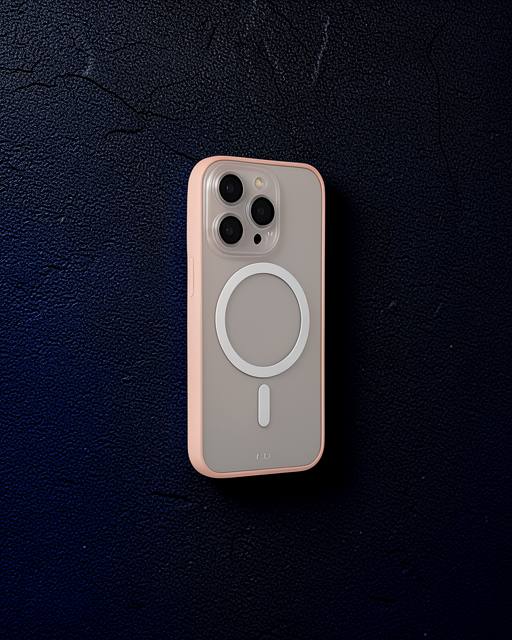 Apple İphone 14 Pro Kılıf Grand Magneticsafe Kapak - Pembe