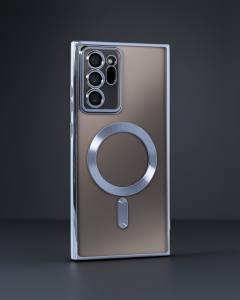 Samsung Galaxy Note 20 Ultra Kılıf Kross Magneticsafe Kapak - Sierra Blue
