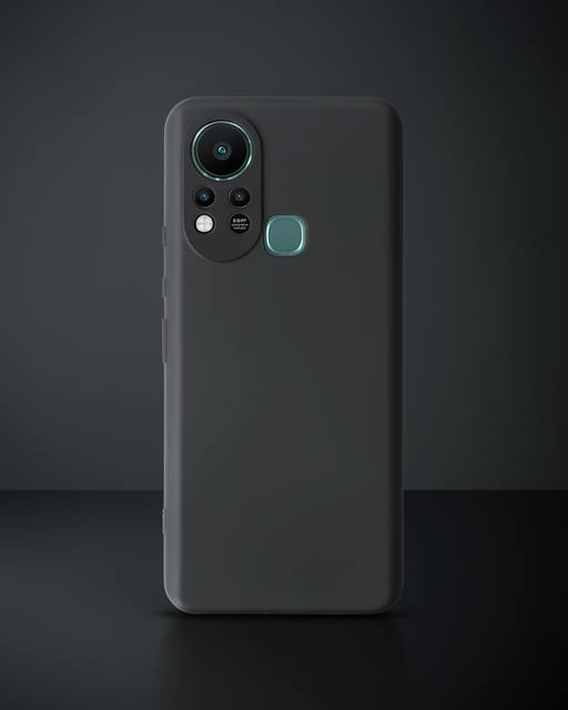 İnfinix Hot 11s Kılıf First Silikon - Siyah