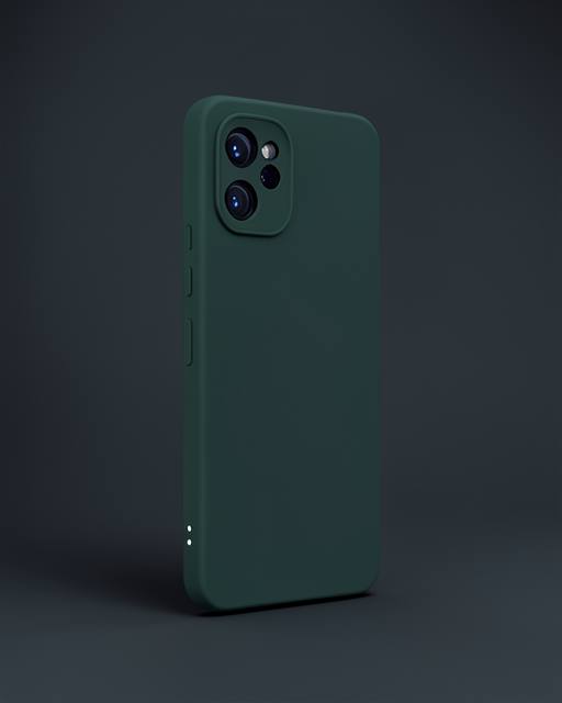 Reeder S19 Max Pro Kılıf First Silikon - Koyu Yeşil