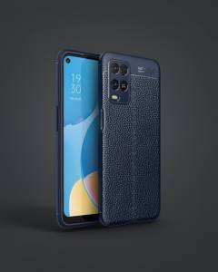 Oppo A54 4g Kılıf Auto Focus Kapak - Lacivert