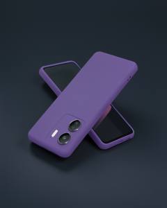 Xiaomi Redmi 13c Kılıf First Silikon - Mor