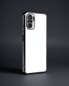 Xiaomi Redmi Note 10 Kılıf Razer Lensli Silikon - Siyah