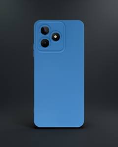 Realme C53 Kılıf Nano İçi Kadife Silikon - Mavi