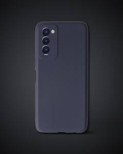 Tecno Camon 18 Kılıf First Silikon - Lacivert