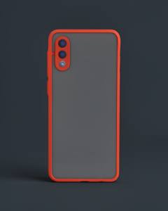 Samsung Galaxy A02 Kılıf Montreal Silikon Kapak - Kırmızı
