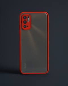 Xiaomi Redmi Note 10 5g Kılıf Montreal Silikon Kapak - Kırmızı