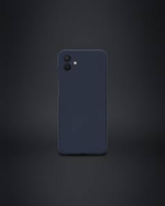 Samsung Galaxy A04 Kılıf Nano İçi Kadife Silikon - Lacivert