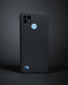 Realme C21 Kılıf Nano İçi Kadife Silikon - Lacivert