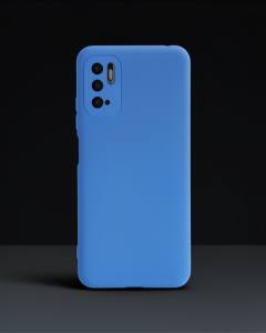 Xiaomi Redmi Note 10 5g Kılıf Nano İçi Kadife Silikon - Mavi