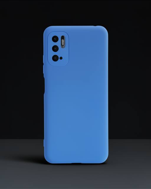 Xiaomi Redmi Note 10 5g Kılıf Nano İçi Kadife Silikon - Mavi