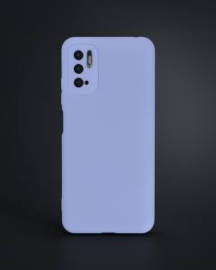 Xiaomi Redmi Note 10 5g Kılıf Nano İçi Kadife Silikon - Lila
