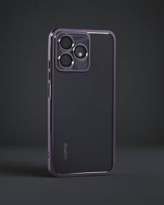 Realme C53 Kılıf Razer Lensli Silikon - Mor