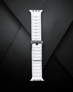 Apple Watch 42mm Magnus Mıknatıslı Silikon Kordon (saat Değildir) - Gri