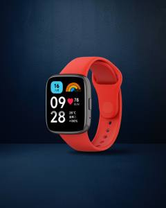 Xiaomi Redmi Watch 3 Active Klasik Kordon - Kırmızı