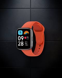 Xiaomi Redmi Watch 3 Active Klasik Kordon - Turuncu
