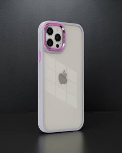iPhone 12 Pro Max Kılıf Dora Kapak - Lila