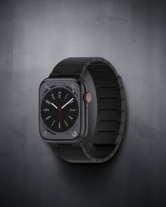 Apple Watch 45mm Carbon Steel Kordon (saat Değildir) - Siyah
