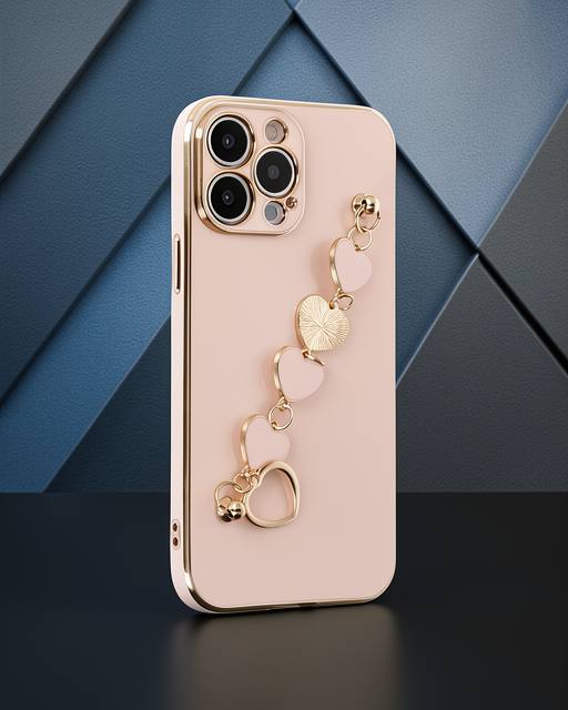 Apple İphone 13 Pro Kılıf Esila Silikon - Pudra