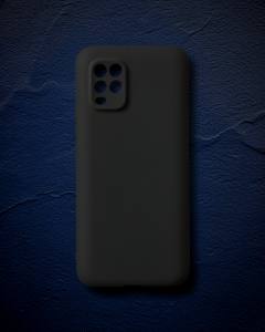 Xiaomi Mi 10 Lite Kılıf First Silikon - Siyah