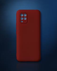 Xiaomi Mi 10 Lite Kılıf First Silikon - Bordo