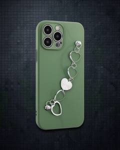 Apple İphone 13 Pro Kılıf Esila Silikon - Su Yeşili