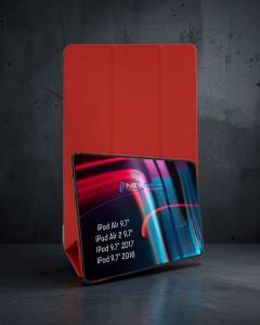 Apple İpad 5 Air 9.7 Kılıf Tablet Smart Kılıf - Kırmızı