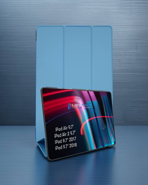 Apple İpad 5 Air 9.7 Kılıf Tablet Smart Kılıf - Mavi