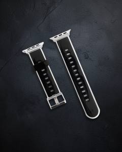 Apple Watch 38mm Jelly Silikon Kordon (saat Değildir) - Siyah