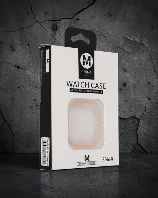Apple Watch 45mm Bondy Kasa Koruyucu - Turuncu