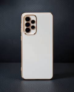 Samsung Galaxy A73 5G Kılıf Volet Silikon - Beyaz