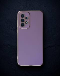 Samsung Galaxy A73 5G Kılıf Volet Silikon - Mor