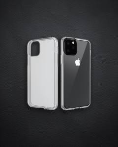 iPhone 11 Pro Max Kılıf Lüx Şeffaf Silikon - Şeffaf